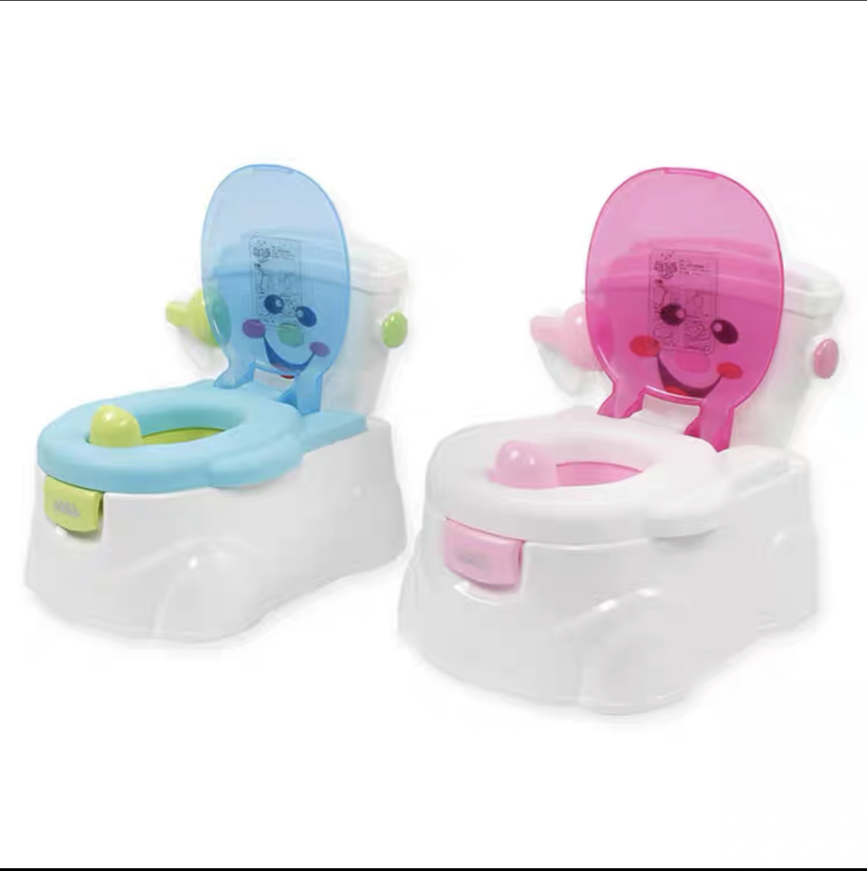 Blue Potty and training seat 