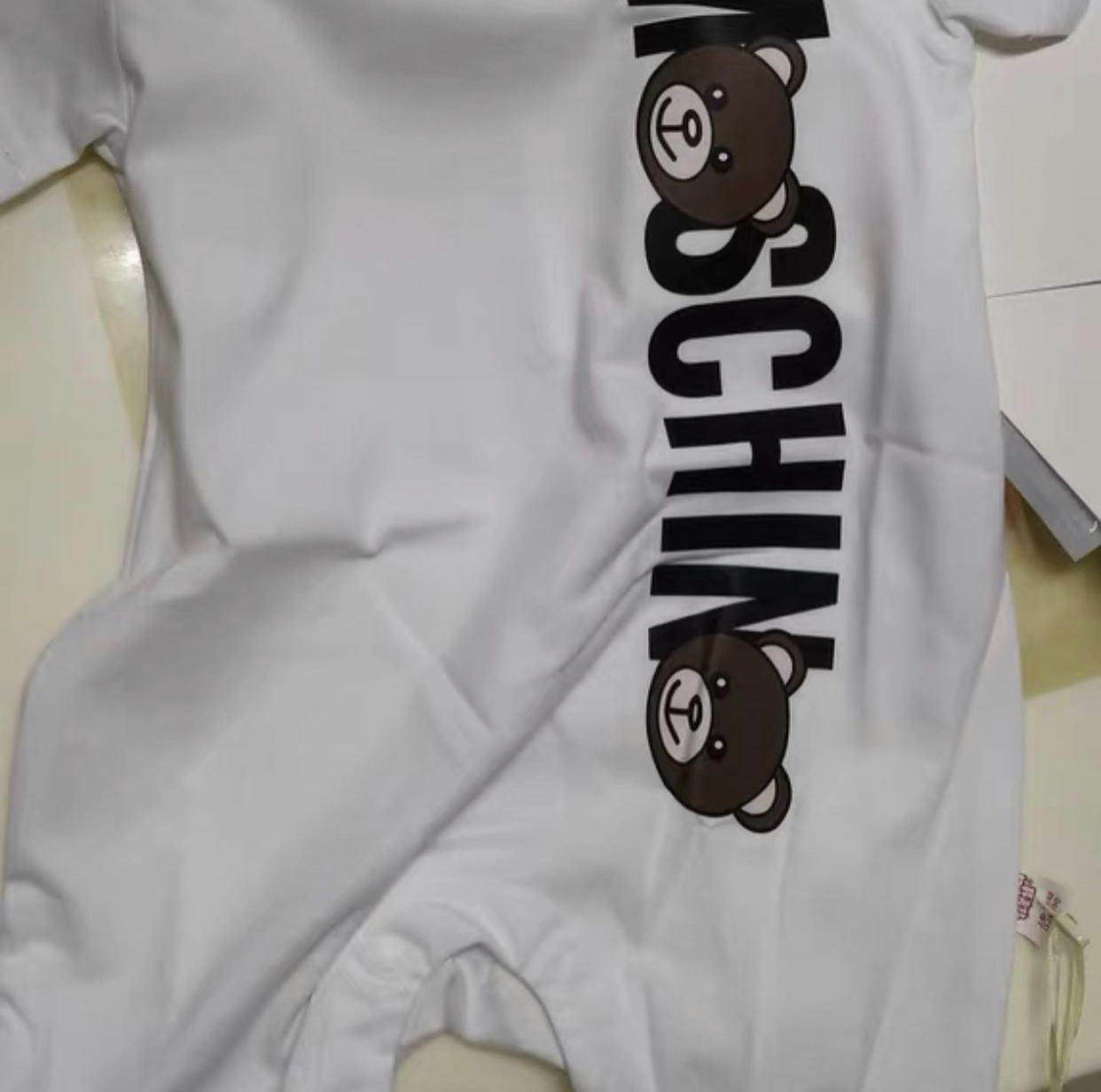 6-10 months Moschino unisex jumpsuit 