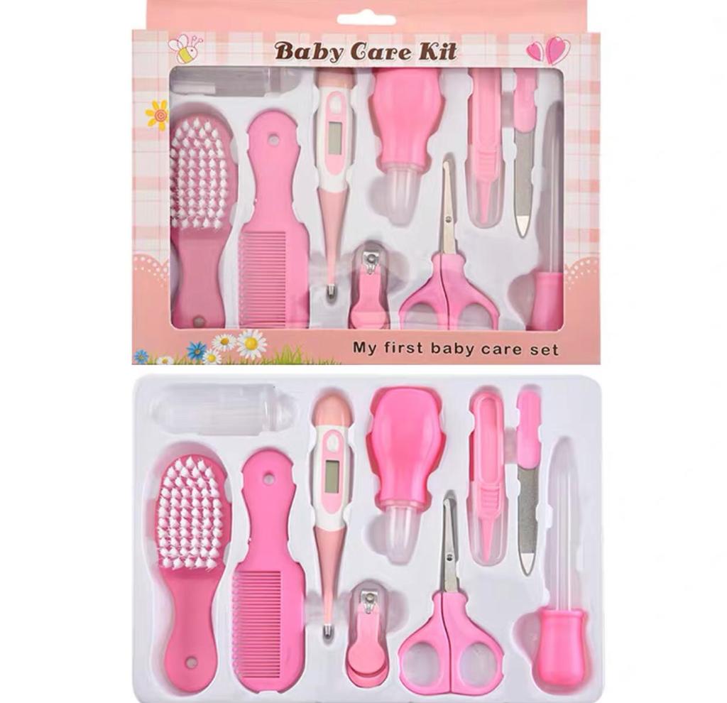 Baby pink care kit
